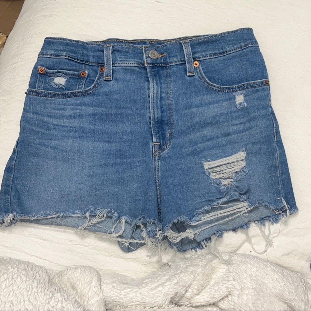 Levi's Classic Blue Jean Shorts